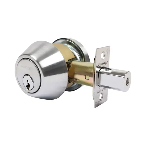 Double Cylinder Satin Chrome