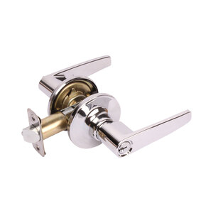 Olympic Stainless Steel Keyed Entry Door Lever