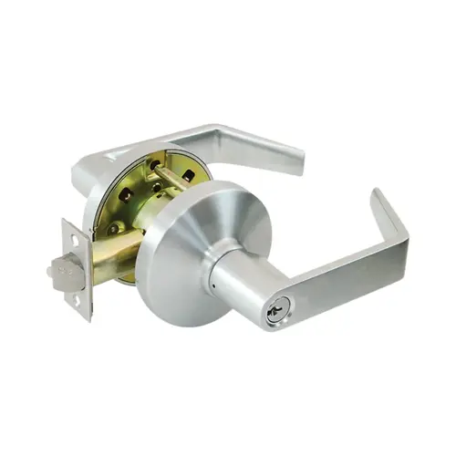 Passage Grade 1 Cylindrical Lock with Annapolis Lever Satin Nickel Finish