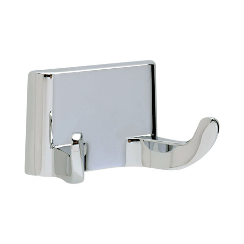 Pamex BC3CP22 Corona Collection Double Robe Hook Bright Chrome Finish