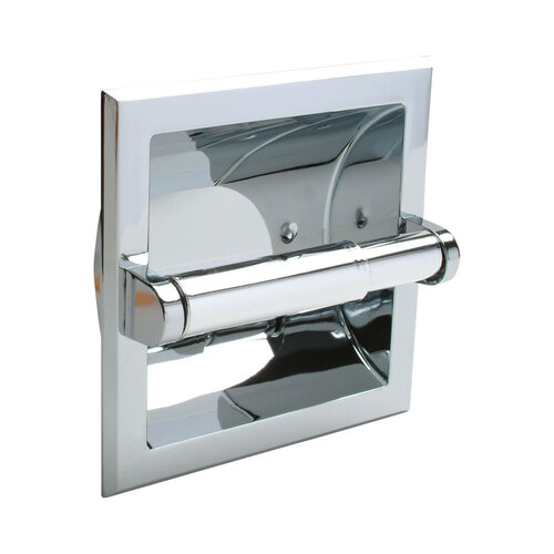 Recessed Fixtures Shallow Recessed Papert Holder Bright Chrome Finish