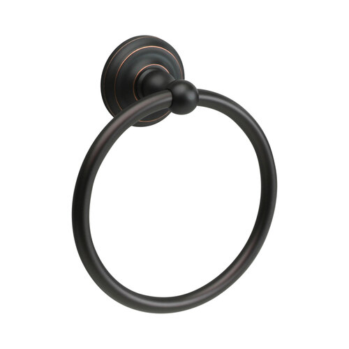 Ventura Collection Metal Towel Ring Dark Bronze Finish