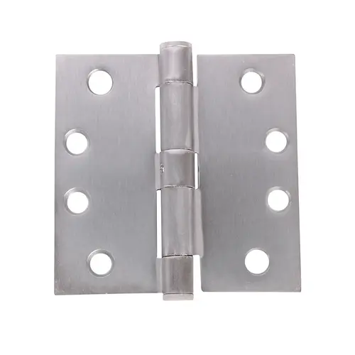 Square corner, plain bearings, removable pin Stainless Steel