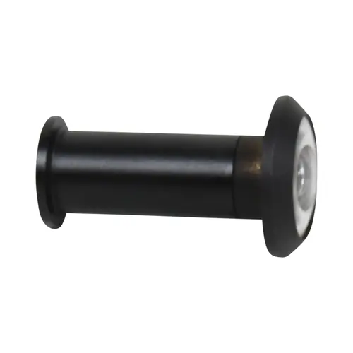 Pamex DD01180BL 180 Degree Door Viewer for 1-3/8" to 2-1/4" Door Matte Black Finish
