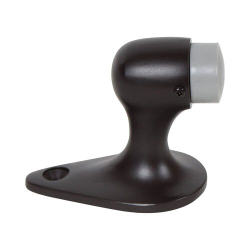 Goose Neck Floor Stop Matte Black Finish