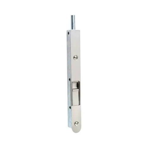 Pamex DD0562CP 7" Round Corner Single Route Flush Bolt Bright Chrome Finish