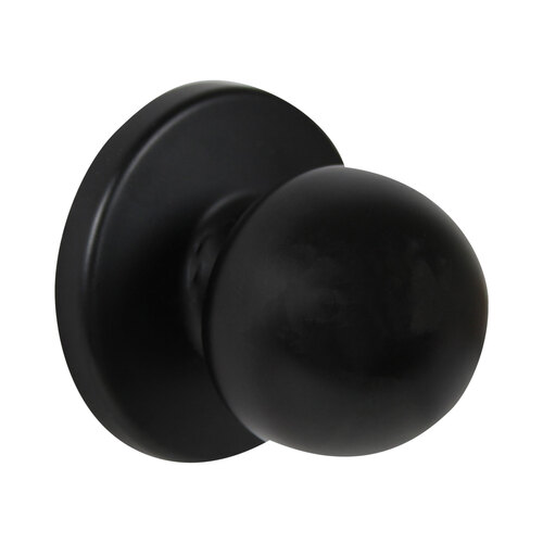 Pamex DD0610BL 1-1/4" Bi-fold Knob with Back Plate Matte Black Finish