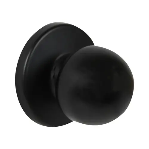 1-1/4" Bi-fold Knob with Back Plate Matte Black Finish