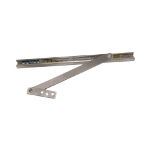 30" Concealed Overhead Stop, Medium Duty, Hold Open Satin Stainless Steel Finish