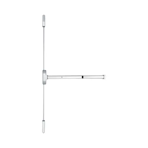 Surface Vertical Rod 48" x 96" (WxH) Stainless Steel