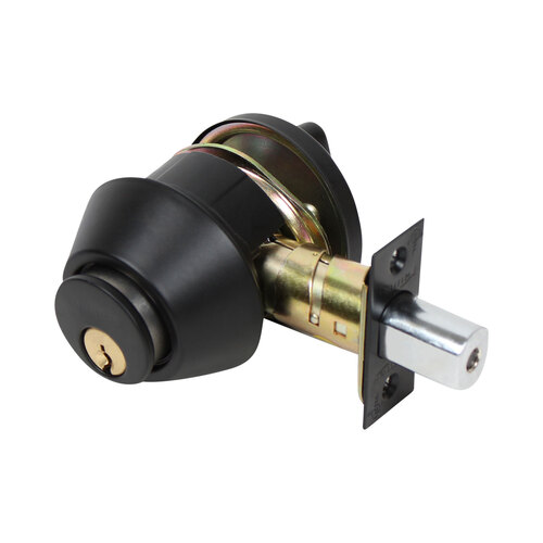 Single cylinder w/adj. UL listed latch Oil Rubbed Bronze