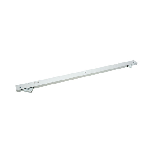 Door Coordinator for 54"-98" Door Width Satin Chrome