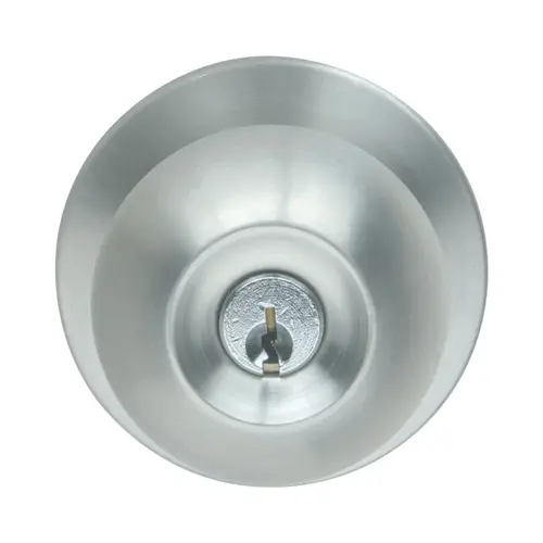 Knob Entry Lock Satin Chrome