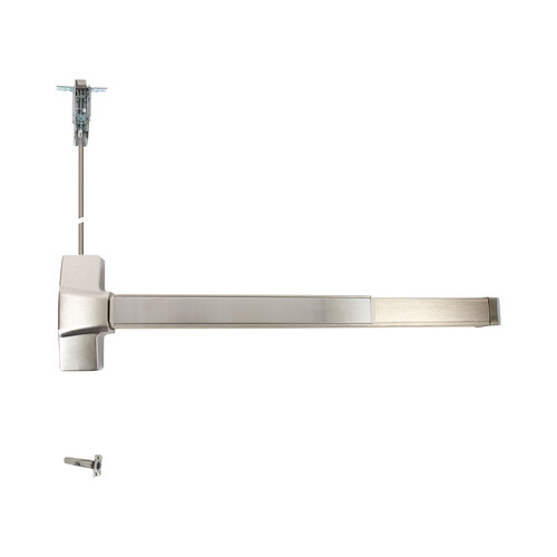 Concealed LBR Vertical Rod 36" x 96"(WxH) Satin Chrome