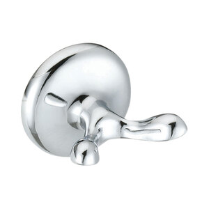 Pamex BC4CP-22 Double Robe Hook Polished Chrome