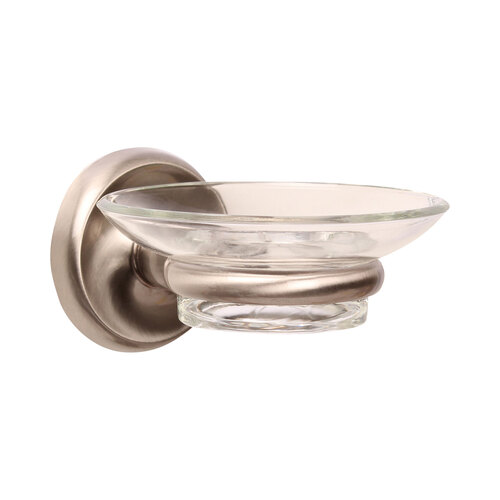 Pamex BC6PB-60 Soap Holder with Acrylic Dish Polished Brass