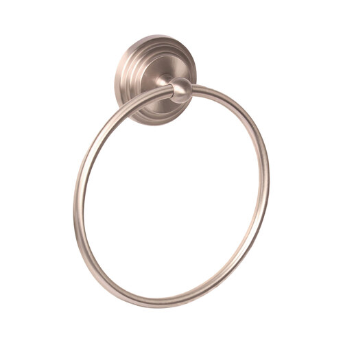 Metal Towel Ring Satin Nickel