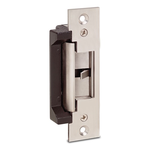 Electric Strike for Latch Throw up to 5/8", Field Selectable, 12 & 24 VDC Stainless Steel