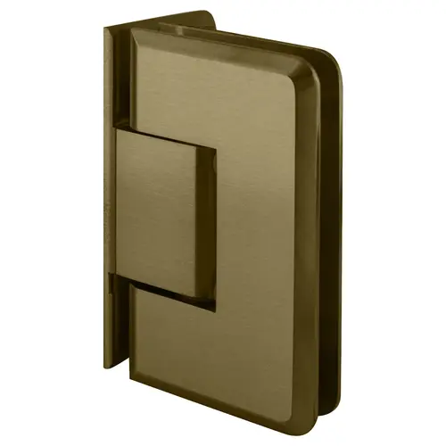 CRL C0L044BBRZ Brushed Bronze Cologne 044 Series Wall Mount Offset Back Plate Hinge