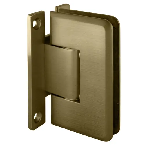 Brushed Bronze Cologne 337 Series Adjustable Wall Mount 'H' Back Plate Hinge