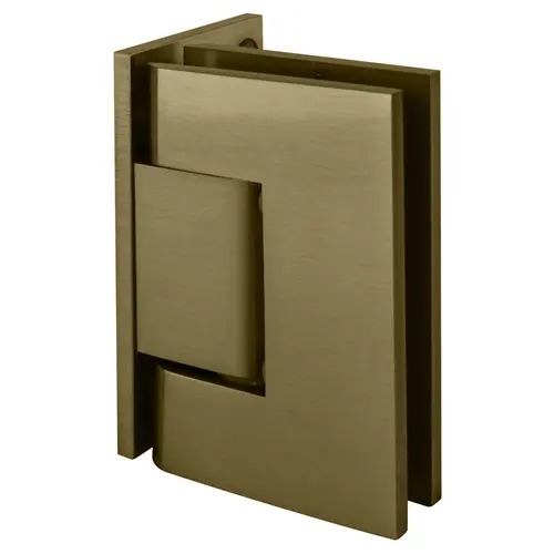Brushed Bronze Geneva 044 Series Wall Mount Offset Back Plate Hinge