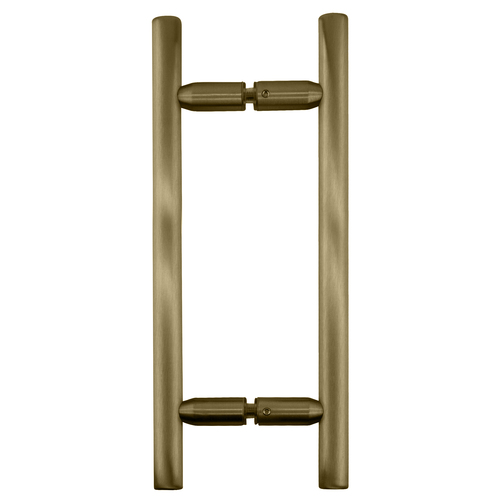 Brushed Bronze 8" Ladder Style Back-to-Back Pull Handles