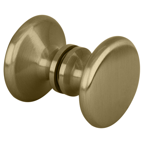 Brushed Bronze Traditional Style Back-to-Back Shower Door Knobs