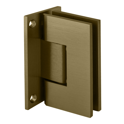 Brushed Bronze Vienna 037 Series Wall Mount Full Back Plate Hinge