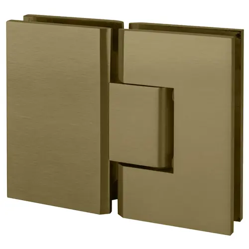 Brushed Bronze Vienna 180 Series Glass-to-Glass Hinge
