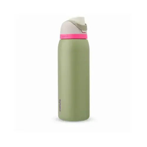 FreeSip Water Bottle, Stainless Steel, Neo Sage, 32 oz.