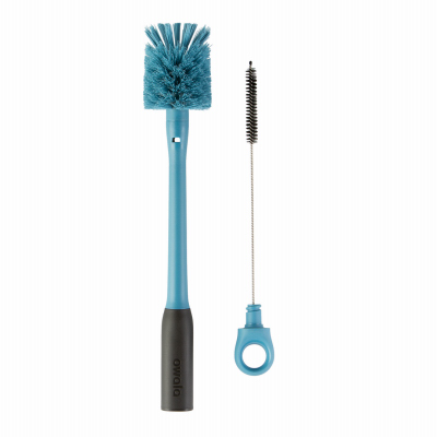 TROVE BRANDS, LLC C04745 Water Bottle Brush Cleaner & Straw Brush, Smokey Blue