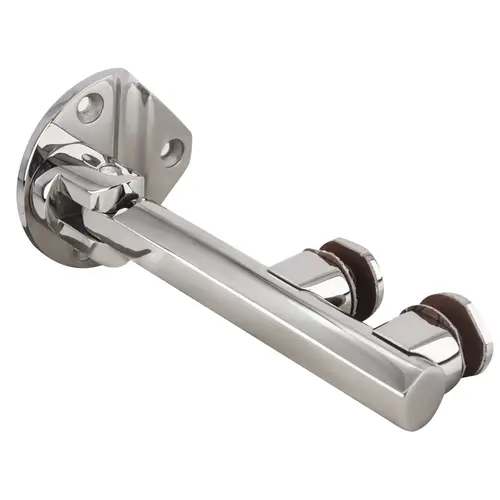 Polished Stainless Arctic 044 Series Glass-to-Wall Hinge