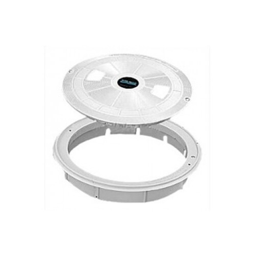 PENTAIR AQUATIC SYSTEMS 8650-169 SKIMMER COVER & DECK RING (WHITE) - 10 1/4"