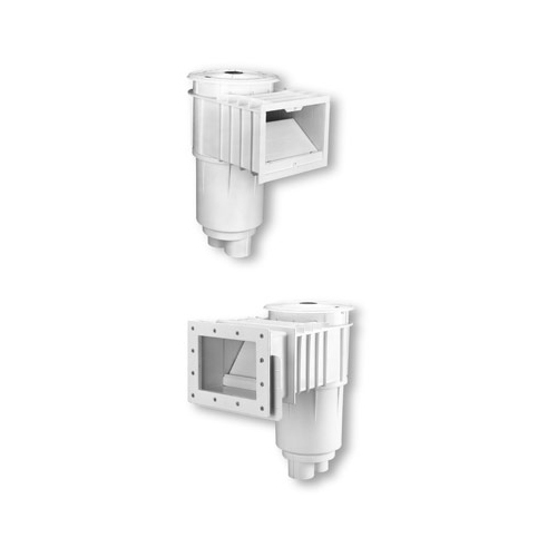 PENTAIR AQUATIC SYSTEMS 8650-4404 ABS SKIMMER W/WHITE LID & RING (2" SLIP PORTS W/1.5" SLIP REDUCER BUSHINGS)