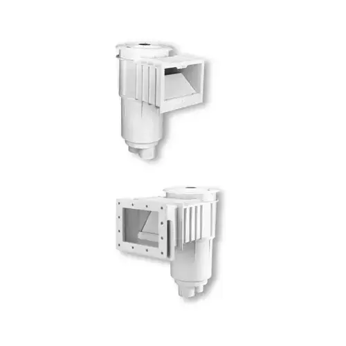 PENTAIR AQUATIC SYSTEMS 8650-4404 ABS SKIMMER W/WHITE LID & RING (2" SLIP PORTS W/1.5" SLIP REDUCER BUSHINGS)