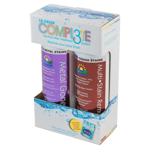 LO-CHLOR, LLC COMPL3TE COMPL3TE STAIN TREATMENT KIT COMPL3TE STAIN TREATMENT KIT (case of 4)