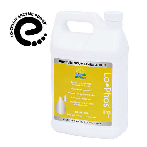 LO-CHLOR LO-PHOS E+ PHOSPHATE REDUCER w/ENZYMES 1 GALLON