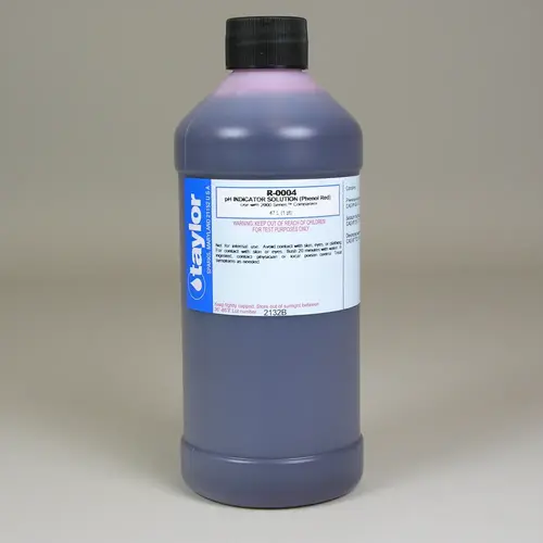 Ph Indicator Solution For 2000 Series Phenol Red .75 Oz Dropper Bottle