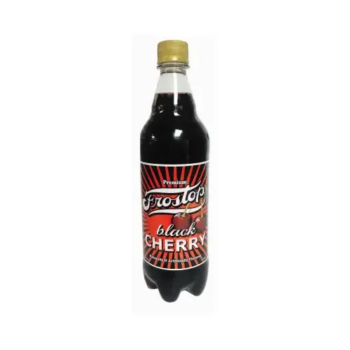 Soda, Black Cherry Cream Flavor, 24 oz Bottle