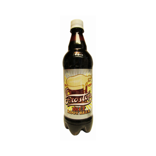 Frostop 700243-XCP24 Diet Root Beer, Creamy Flavor, 24 oz Bottle - pack of 24