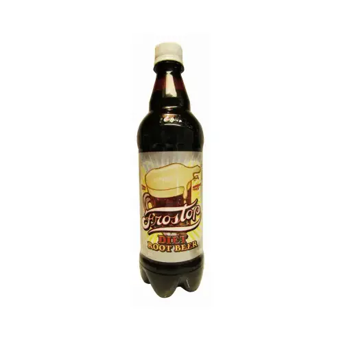 Diet Root Beer, Creamy Flavor, 24 oz Bottle