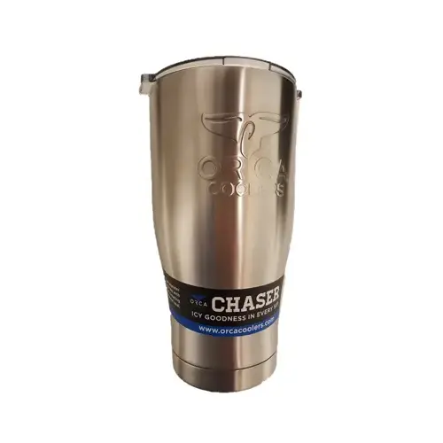 Chaser Series ORCCH27 Tumbler, 27 oz Capacity, Stainless Steel Silver