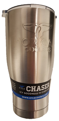 ORCA ORCCHA27 Chaser Series ORCCH27 Tumbler, 27 oz Capacity, Stainless Steel