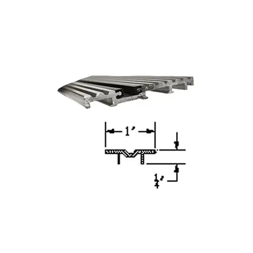 BESAM 1/2X4-1/2" STD UNISL THRESHOLD