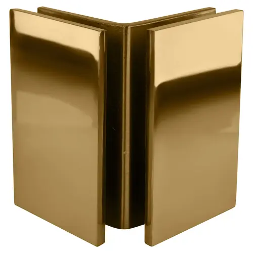 Gold Plated Geneva Series Glass-to-Glass Bracket