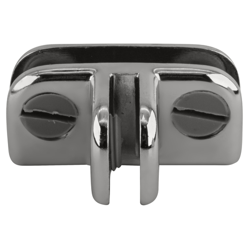 Chrome Three-Way 90 Degree Adjustable Shelf Connector