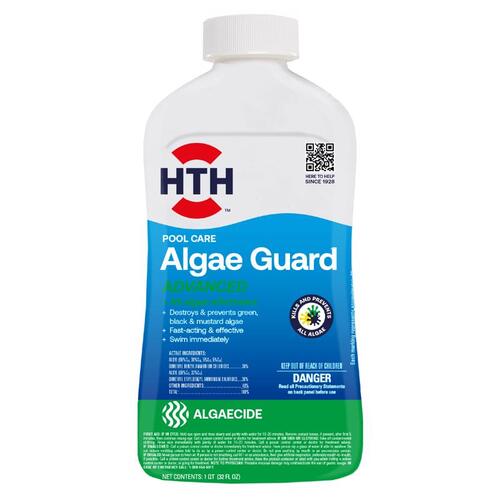 HTH 67032 Algae Guard Super Liquid 1 qt