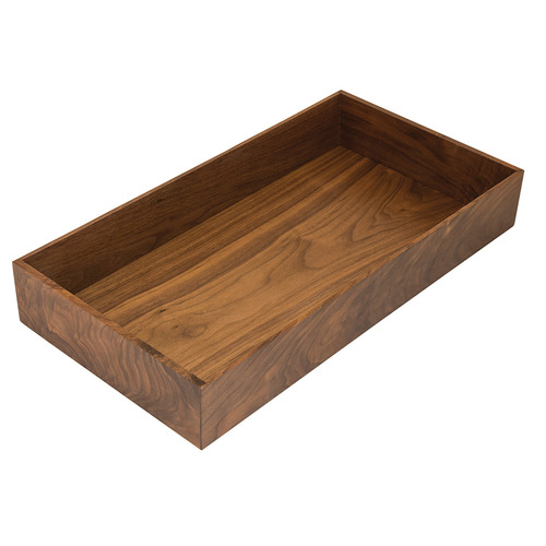 Dispensa Fineline Pantry Box Walnut 10" wide, walnut