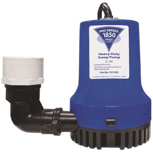 1/3 HP Submersible Battery Backup Sump Pump System with 24 Hour Monitoring, Smart Charger and WiFi Capable Controller