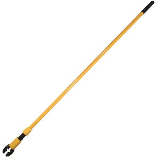 60 in. Yellow Fiberglass Mop Handle Clencher